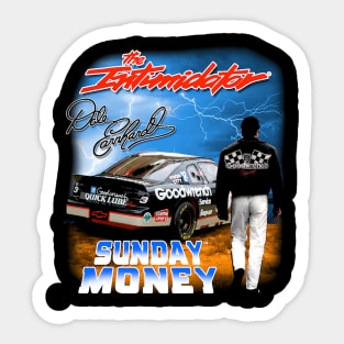 Dale Earnhardt Sunday Money Sticker